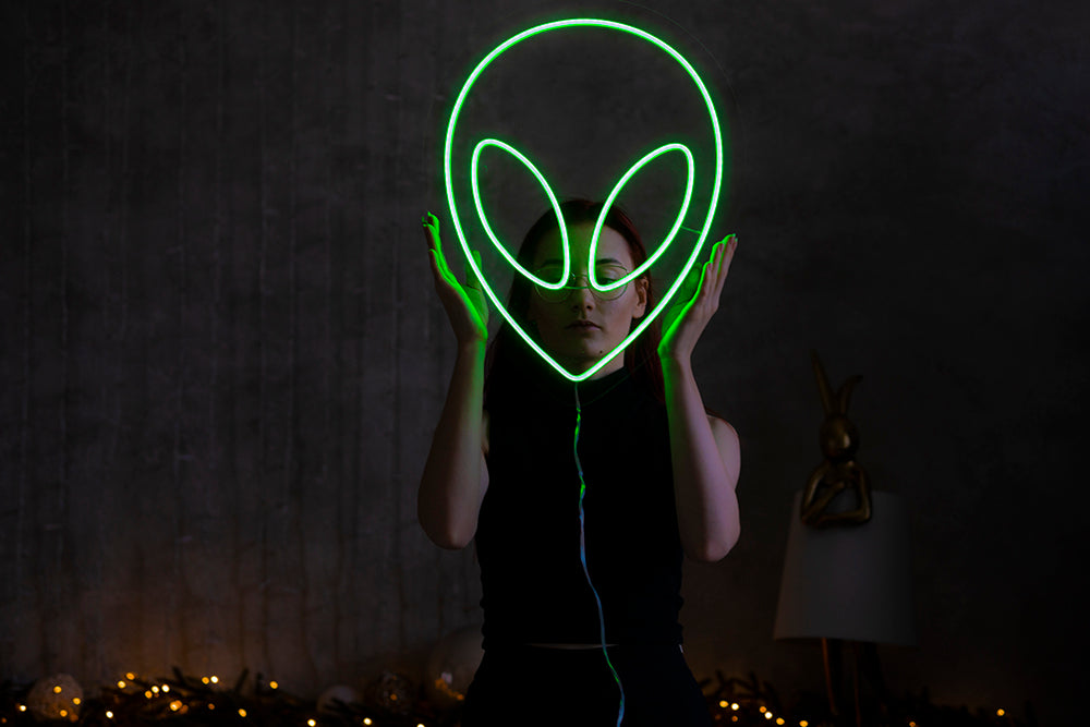 "Alien" Neon LED Sign