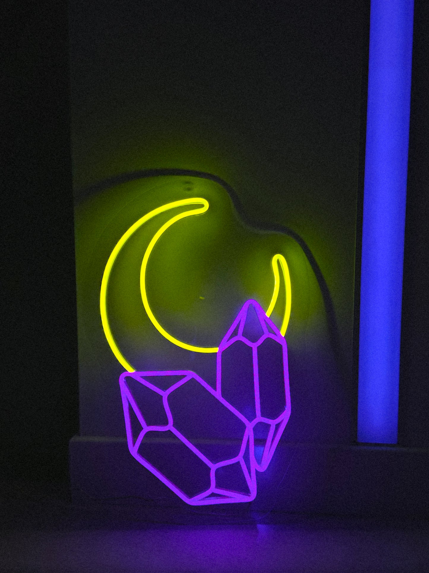 "Moon And Crystals"