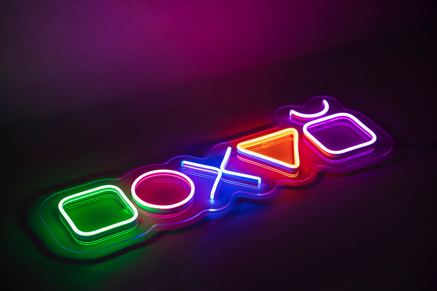 "Playstation Icons" Neon LED Sign