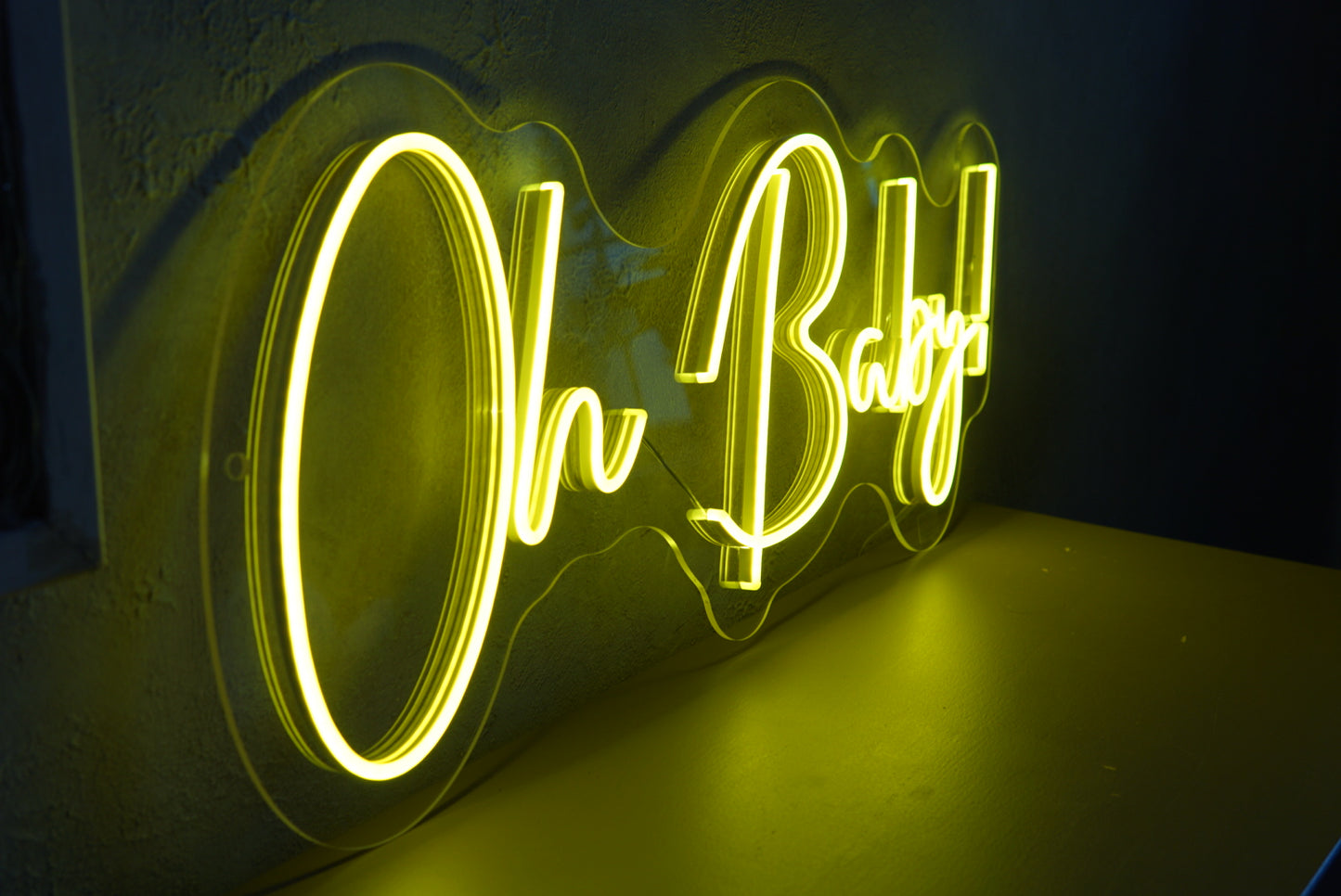 "Oh Baby" Neon LED Sign