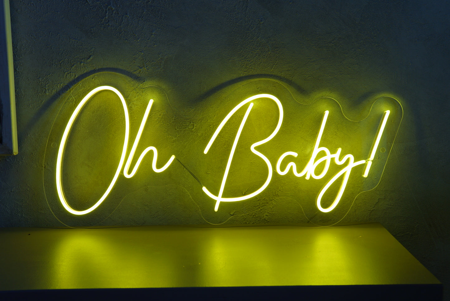 "Oh Baby" Neon LED Sign