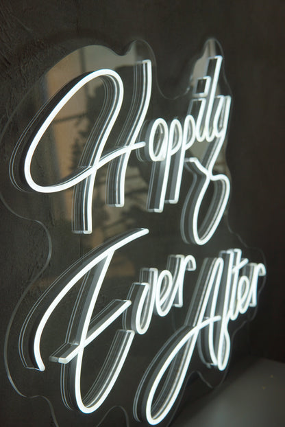 "Happily Ever After" Neon LED Sign