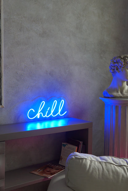 "Chill" Neon LED Sign