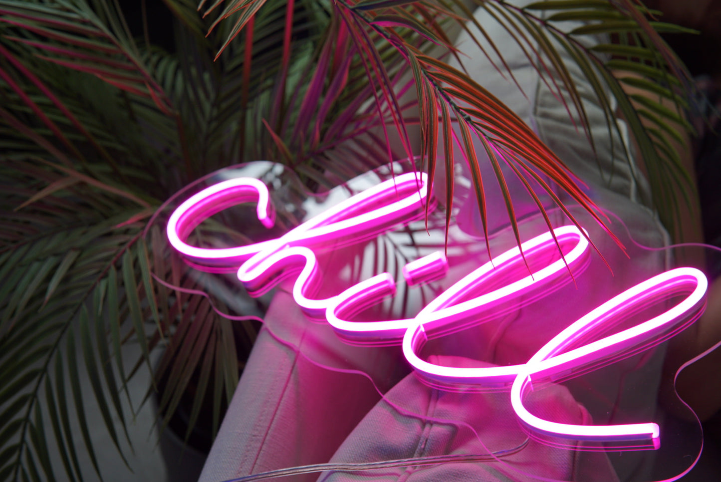 "Chill" Neon LED Sign