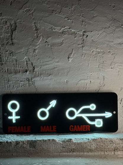 "Male Female Gamer"
