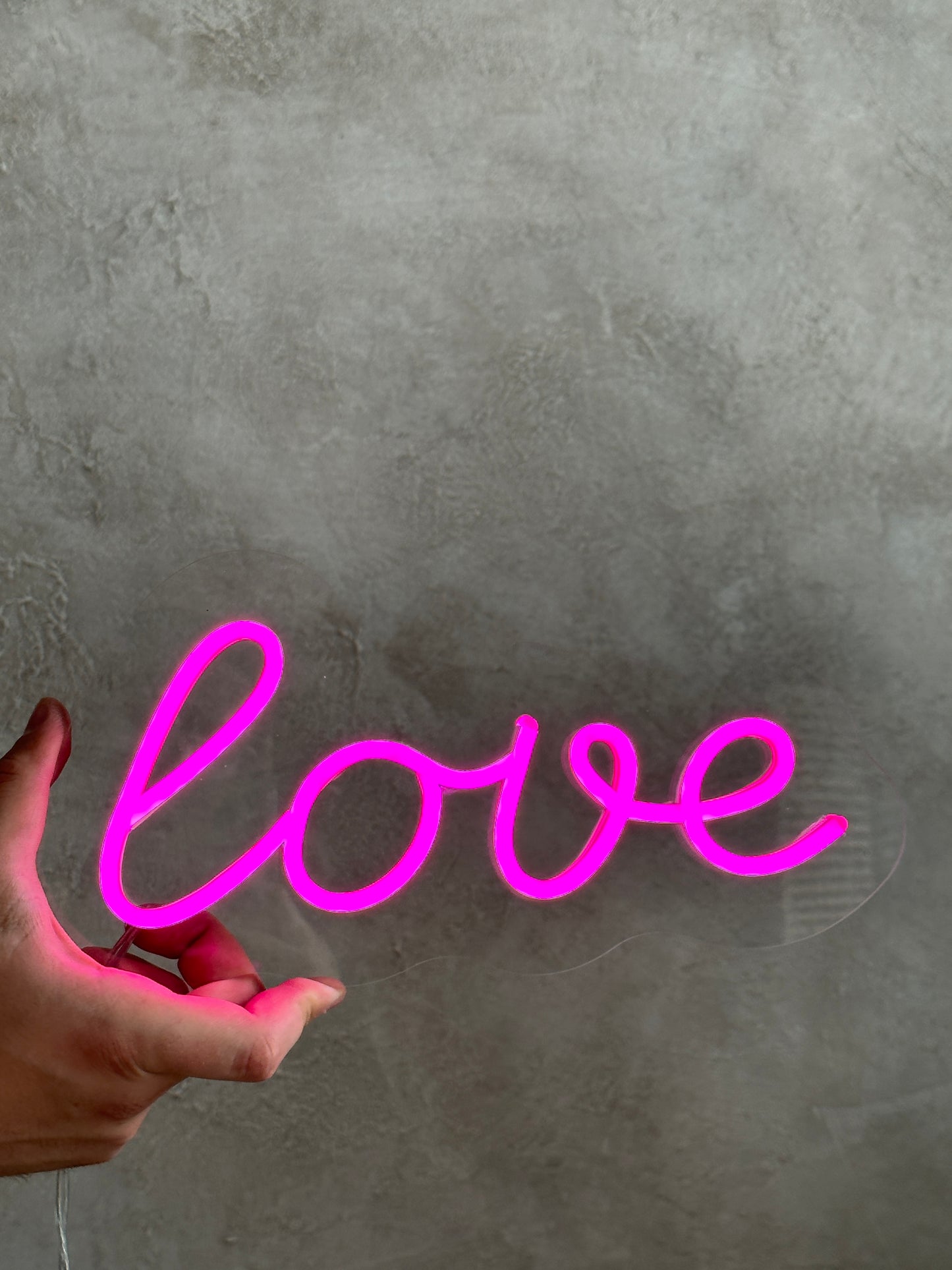 "Love 2" Neon LED Sign