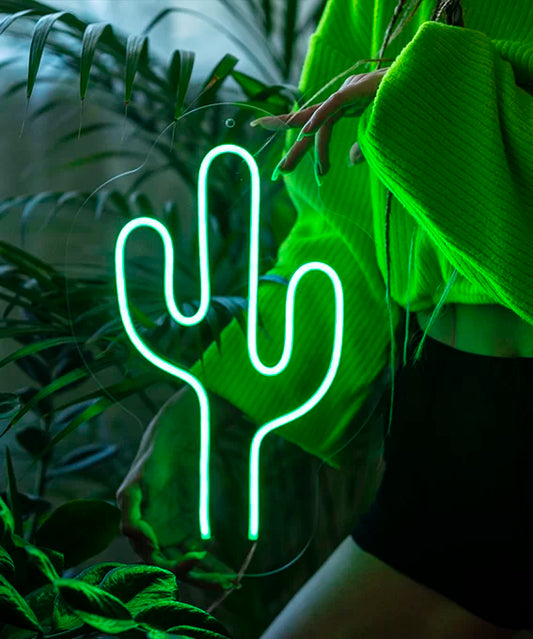 "Cactus" Neon LED Sign