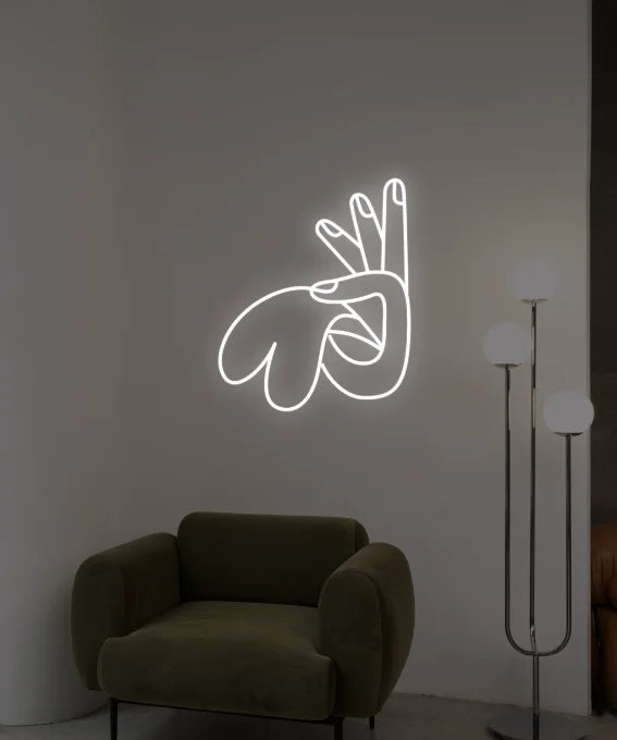 "My Heart In Your Hands" Neon LED Sign